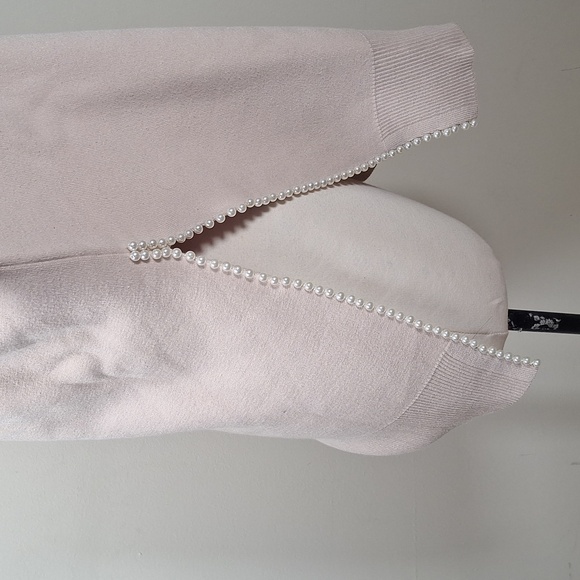 Sandro Pearlin Split-Side Sweater Size S - Picture 3 of 9